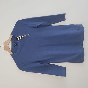 Nautica Blue 3/4 Sleeve Top Size extra small